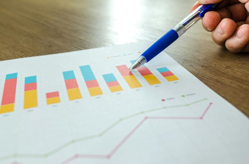 Fiche présentant les résultats statistiques d'un suivi SEO