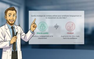 Simple image de présentation de l'article visibilité d'un site