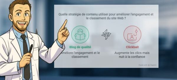 Simple image de présentation de l'article visibilité d'un site